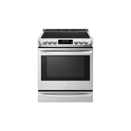 Lg 30-inch 6.3 cu. ft. Slide-In Electric Range with ProBake Convection and ThinQ Technology LSE4615ST